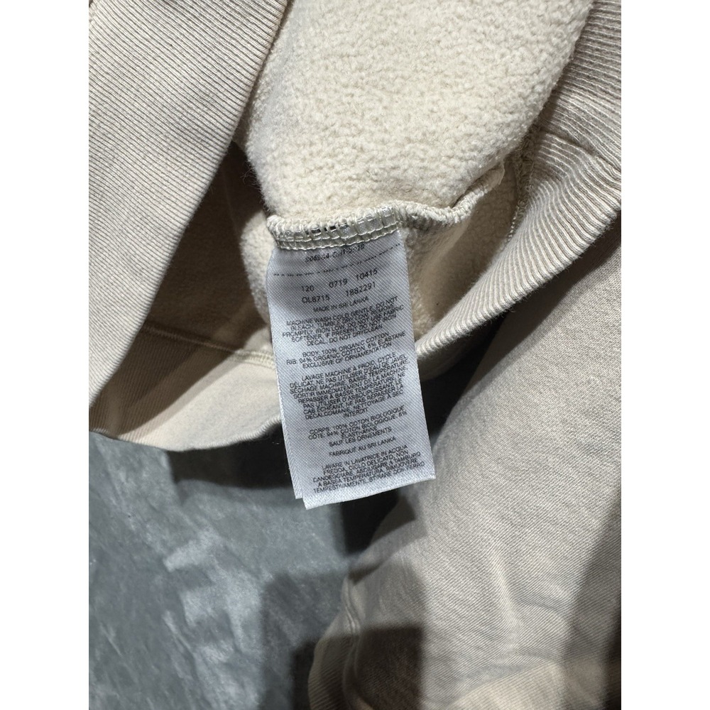 Mountain Hardwear Hoodie Women's Medium Tan Graphic Backhit Hotel Basecamp Bull - Picture 9 of 9